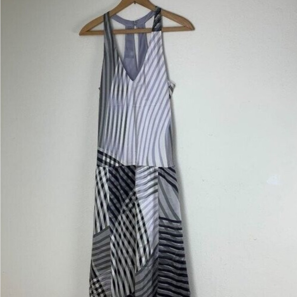 Kenneth Cole Asymmetrical Wrap Dress